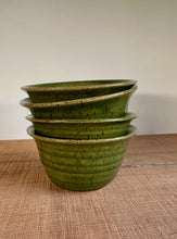 Load image into Gallery viewer, Ceramic Pottery bowls for every day use stackable bowl set of 4