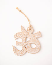 Load image into Gallery viewer, Om Yoga Ornament namaste Yoga holiday yogi