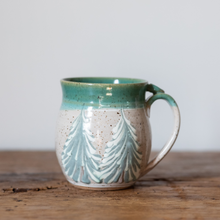Load image into Gallery viewer, Winter Tree Ceramic Coffee Mug