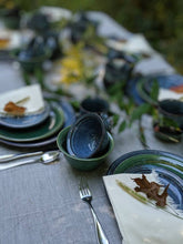 Load image into Gallery viewer, hand thrown 6 piece dinner set