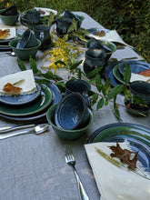 Load image into Gallery viewer, hand thrown 6 piece dinner set