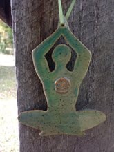 Load image into Gallery viewer, Lotus Pose Christmas Holiday Tree Ornament