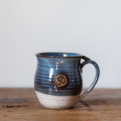 OM yoga  Mug Stoneware Cup 