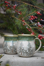 Load image into Gallery viewer, Winter Tree Ceramic Coffee Mug 
