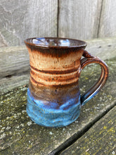 Load image into Gallery viewer, Hand thrown 14oz coffee mug 
