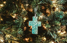 Load image into Gallery viewer, Easter Cross ornament
