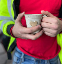 Load image into Gallery viewer, Ceramic Heart Mug Coffee mug
