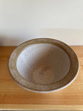 Load image into Gallery viewer, 2 quart matte white stoneware mixing bowl ceramics
