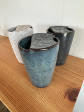 Load image into Gallery viewer, The Libby Travel Mug hand thrown ceramic mug cup

