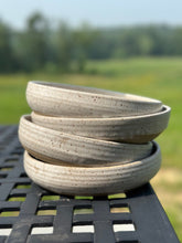 Load image into Gallery viewer, Set of 4 hand thrown pottery stoneware clay bowls
