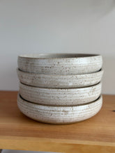 Load image into Gallery viewer, Set of 4 hand thrown pottery stoneware clay bowls
