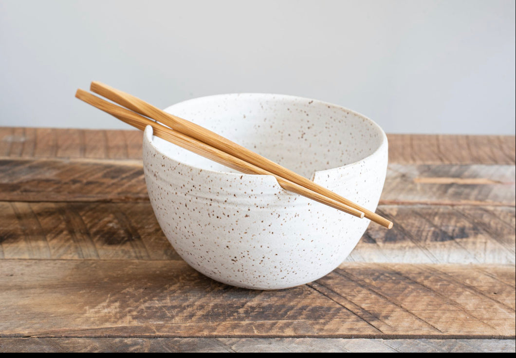 Noodle bowl rice bowl pasta bowl chopsticks